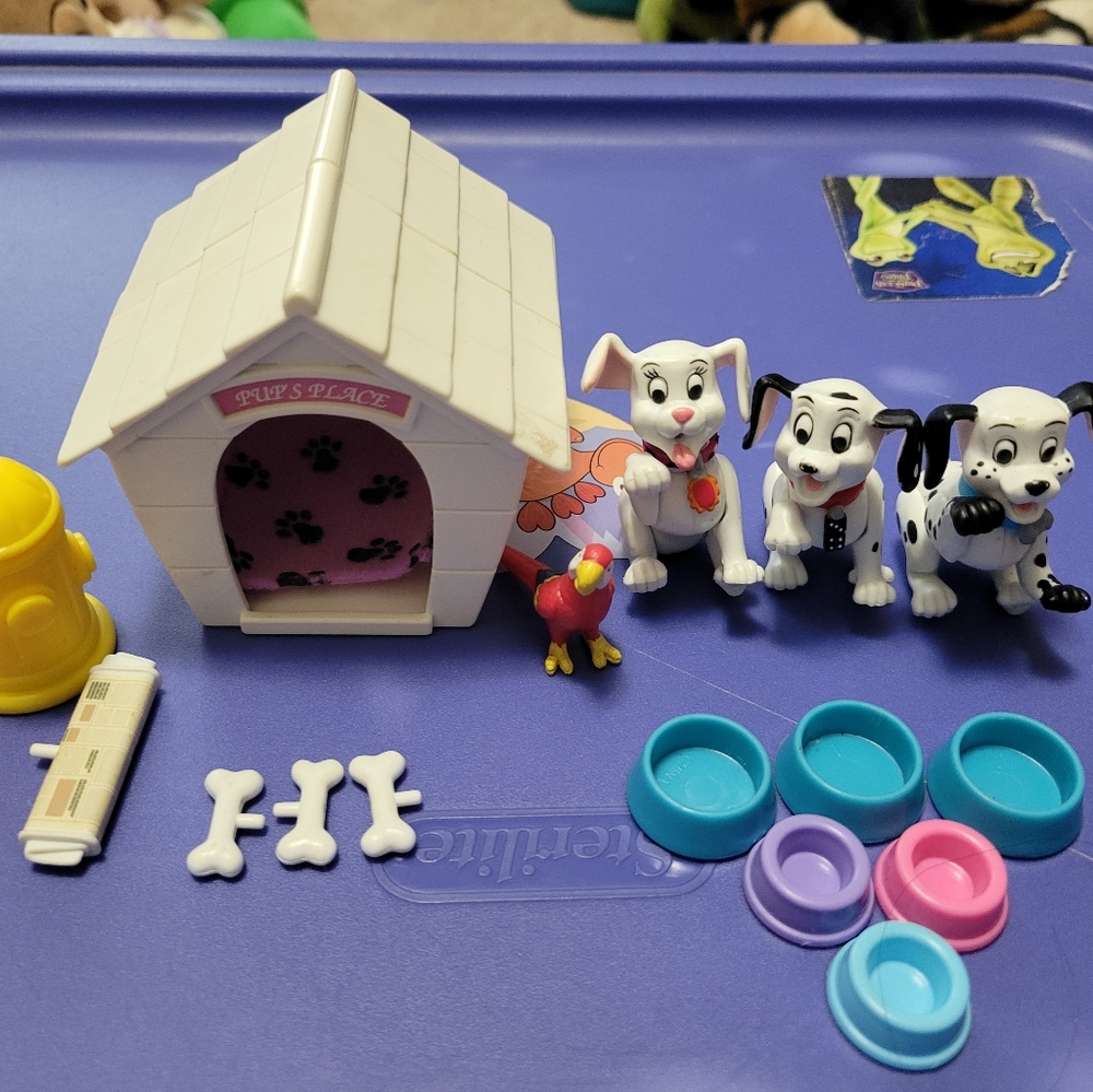 2000s disney 101 dalmatians playset